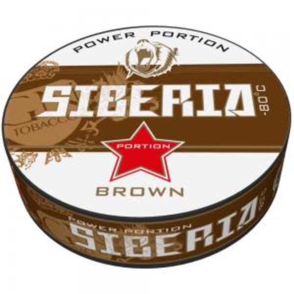 Siberia -80 Degrees Brown Portion