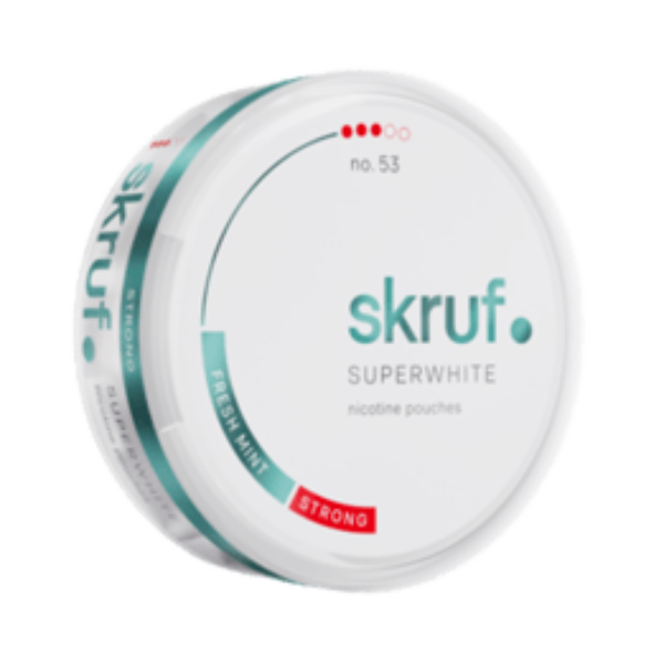 Skruf Superwhite no. 53 Fresh Mint Strong