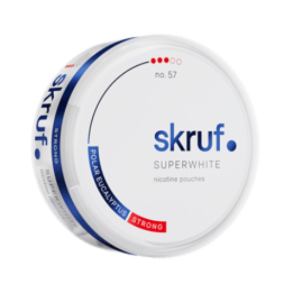 Skruf Superwhite no. 57 Polar Eucalyptus Strong