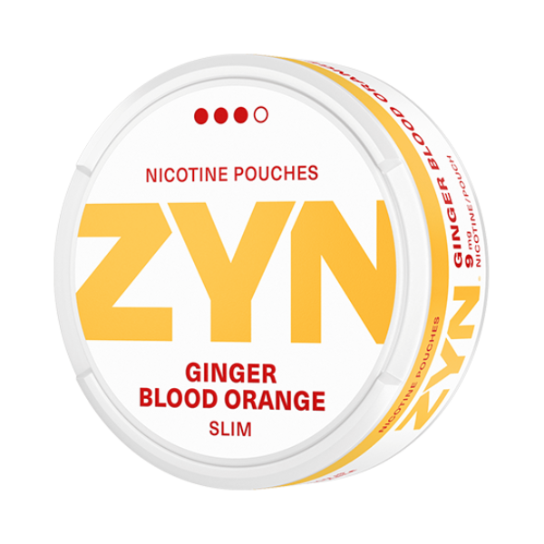 ZYN Slim Ginger Blood Orange Strong