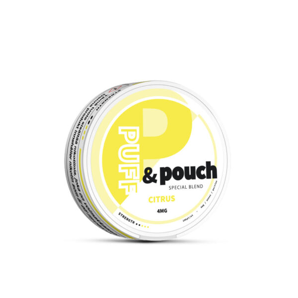 Puff & Pouch Citrus 4mg